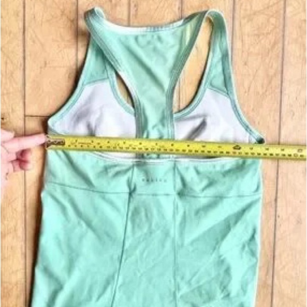 Light Green Racerback Active Tank Top - Picture 7 of 7